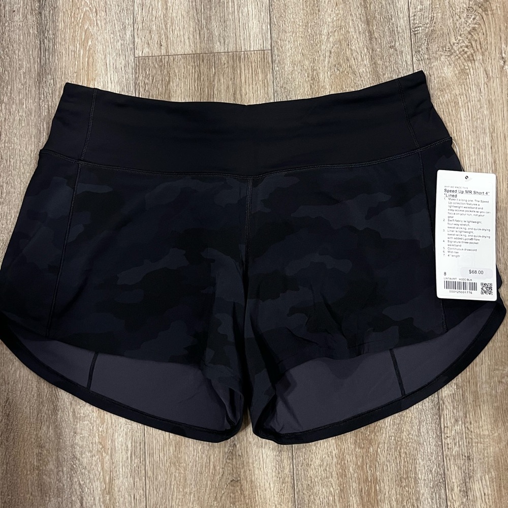 Lululemon speed up shorts